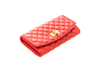 Red Leather Wallet
